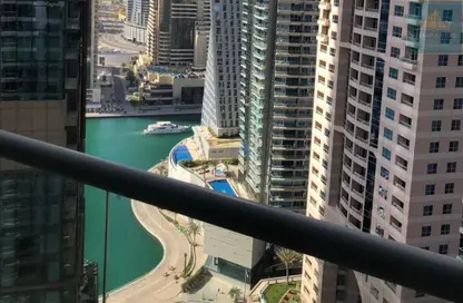 Apartment - 2 Bedrooms - 3 Bathrooms for rent in The Torch - Dubai Marina - Dubai