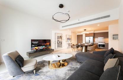 Apartment - 2 Bedrooms - 3 Bathrooms for rent in Grand Bleu Tower 1 - EMAAR Beachfront - Dubai Harbour - Dubai