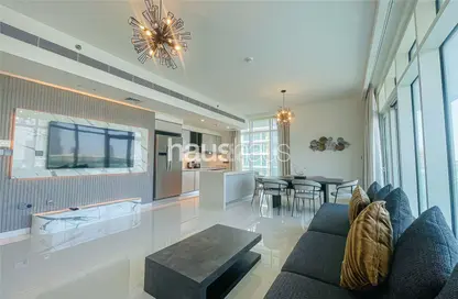 Apartment - 3 Bedrooms - 4 Bathrooms for rent in Sunrise Bay Tower 1 - Sunrise Bay - EMAAR Beachfront - Dubai Harbour - Dubai