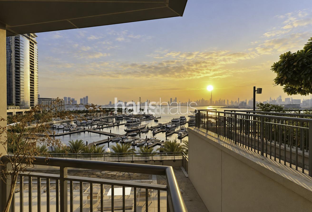 1 in 1 Rare 3BR | Low Floor | Marina & Burj View photo 11