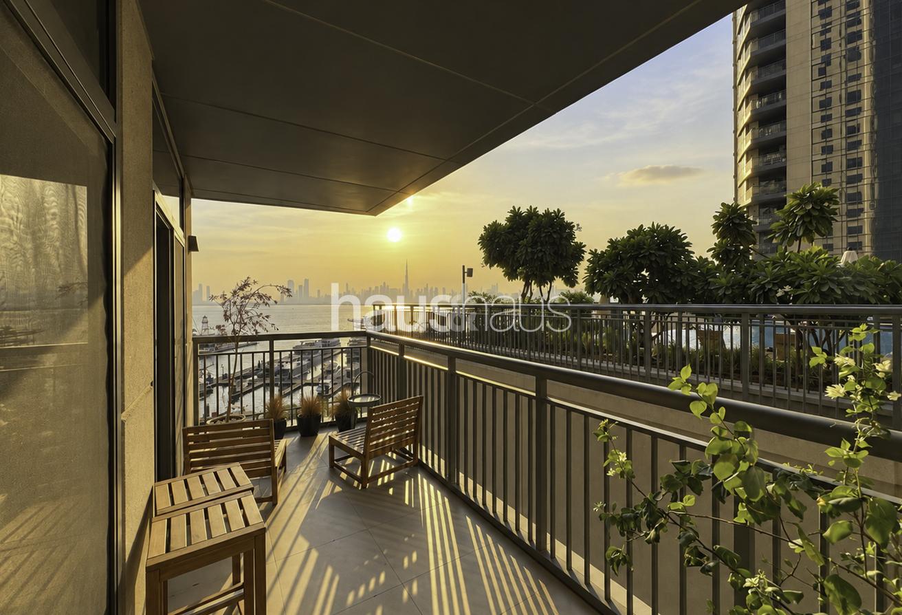 1 in 1 Rare 3BR | Low Floor | Marina & Burj View photo 10