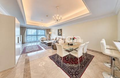 Apartment - 1 - 2 for rent in The Fairmont Palm Residence South - The Fairmont Palm Residences - Palm Jumeirah - Dubai