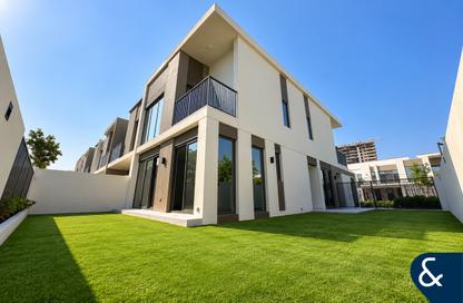 Townhouse - 4 - 4 for rent in Aura Gardens - Tilal Al Ghaf - Dubai Townhouse - 4 - 4 for rent in Aura Gardens - Tilal Al Ghaf - Dubai