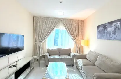 Apartment - 1 Bedroom - 2 Bathrooms for rent in New Al Taawun Road - Al Taawun - Sharjah