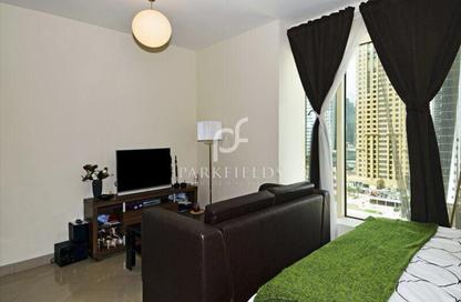 Apartment - Studio - 1 Bathroom for rent in Icon Tower 2 - JLT Cluster L - Jumeirah Lake Towers - Dubai