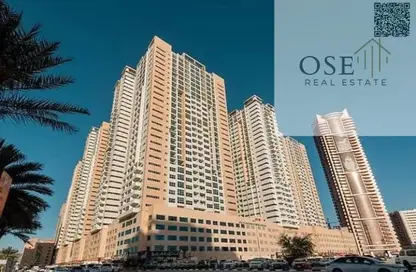 شقة - 2 غرف نوم - 2 حمامات للبيع في أبراج عجمان وان - الصوان - عجمان