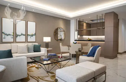 النزل و الشقق الفندقية - غرفة نوم - 2 حمامات للايجار في فندق الجداف روتانا سويت - الجداف - دبي