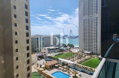 Apartment - 2 - 3 for rent in Al Fattan Marine Tower - Al Fattan Marine Towers - Jumeirah Beach Residence - Dubai