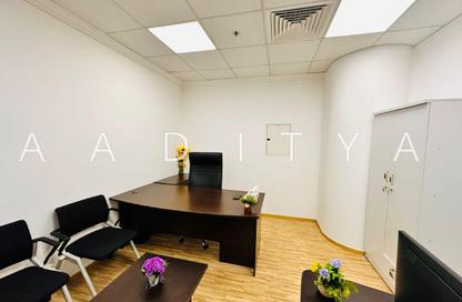 Office Space - Studio - 1 Bathroom for rent in Business Atrium Building - Oud Metha - Bur Dubai - Dubai