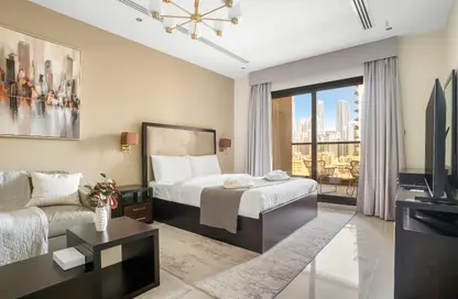 Apartment - Studio - 1 Bathroom for rent in Elite Downtown Residence - Downtown Dubai - Dubai