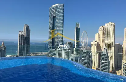شقة - 1 حمام للايجار في نجمة المارينا - دبي مارينا - دبي