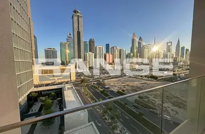 Apartment - 1 Bedroom - 2 Bathrooms for rent in Hyde Walk - Jumeirah Garden City - Al Satwa - Dubai