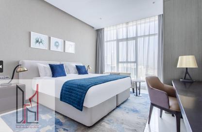 Apartment - 1 Bedroom - 2 Bathrooms for rent in Damac Maison Prive A - Damac Maison Prive - Business Bay - Dubai