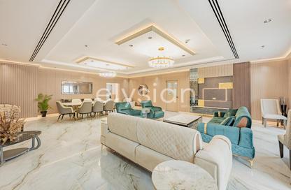 Apartment - 4 Bedrooms - 5 Bathrooms for rent in Elite Residence - Dubai Marina - Dubai