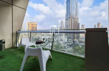 Apartment - 1 Bedroom - 2 Bathrooms for rent in Burj Vista 1 - Burj Vista - Downtown Dubai - Dubai
