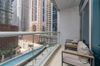 شقة - غرفة نوم - 2 حمامات للايجار في ذا تورش - دبي مارينا - دبي