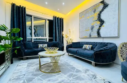 Apartment - 2 Bedrooms - 3 Bathrooms for rent in Beach Tower 1 - Al Khan Lagoon - Al Khan - Sharjah