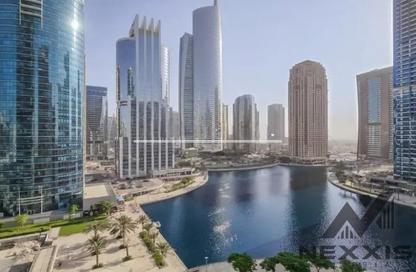 Apartment - 1 - 2 for rent in Lake View Tower - JLT Cluster B - Jumeirah Lake Towers - Dubai