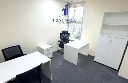 Office Space - Studio - 5 Bathrooms for rent in Dar Al Salam Building - Corniche Road - Abu Dhabi