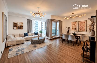 Apartment - 2 Bedrooms - 3 Bathrooms for rent in Al Mass Tower - Dubai Marina Towers - Dubai Marina - Dubai