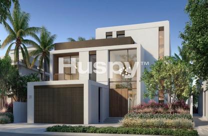 Villa - 5 - 7+ for sale in Beach Collection Frond N - Beach Collection - Palm Jebel Ali - Dubai Villa - 5 - 7+ for sale in Beach Collection Frond N - Beach Collection - Palm Jebel Ali - Dubai