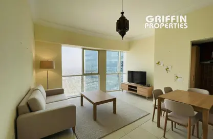 Apartment - 1 Bedroom - 2 Bathrooms for rent in Lake Shore Tower - JLT Cluster Y - Jumeirah Lake Towers - Dubai