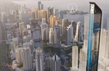 Apartment - Studio - 1 Bathroom for sale in Franck Muller Yachting by London Gate - Maritime City - Dubai