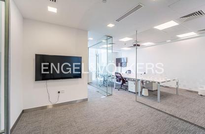 Office Space - Studio - 1 Bathroom for rent in North Tower - Emirates Financial Towers - DIFC - Dubai