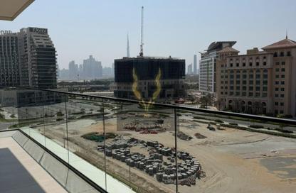 Apartment - 2 - 2 for rent in Binghatti Ivory - Dubai Healthcare City 2 - Al Jaddaf - Dubai