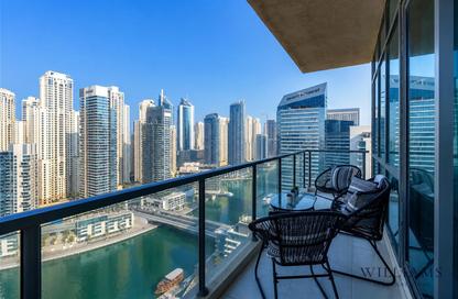 Apartment - 2 Bedrooms - 3 Bathrooms for sale in Al Majara 2 - Al Majara Towers - Dubai Marina - Dubai