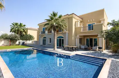 Villa - 5 Bedrooms - 6 Bathrooms for rent in Esmeralda - Victory Heights - Dubai Sports City - Dubai