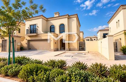 Villa - 3 - 4 for rent in Toledo - Zayed City (Khalifa City C) - Khalifa City - Abu Dhabi
