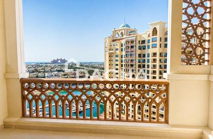 Apartment - 2 Bedrooms - 3 Bathrooms for rent in Marina Residences 2 - Marina Residences - Palm Jumeirah - Dubai