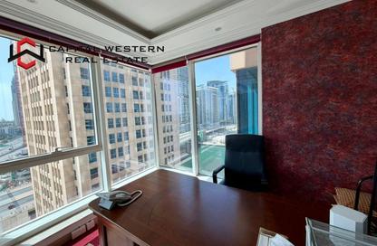 Office Space - Studio - 1 Bathroom for rent in Churchill Executive Tower - Churchill Towers - Business Bay - Dubai