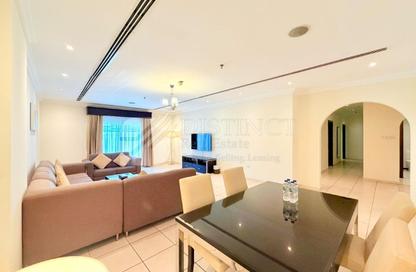 Villa - 3 - 4 for rent in Pearl Marina Hotel Apartments - Dubai Marina - Dubai