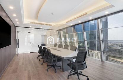 Office Space - Studio - 1 Bathroom for rent in The Prism - Business Bay - Dubai