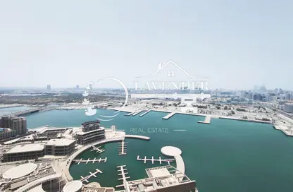 Apartment - 3 Bedrooms - 4 Bathrooms for rent in Tala Tower - Marina Square - Al Reem Island - Abu Dhabi