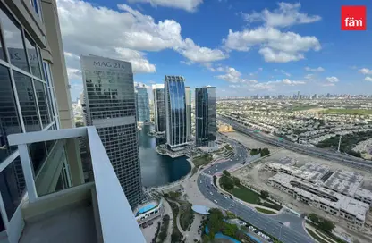 شقة - غرفة نوم - 2 حمامات للايجار في بوابة دبي الجديدة 1 - (JLT) مجمع Q - أبراج بحيرات الجميرا - دبي