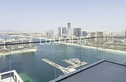 بنتهاوس - 4 غرف نوم - 5 حمامات للبيع في برج بيتش مانشن 1 - قصر الشاطئ - إعمار بيتشفرونت - دبي هاربور - دبي