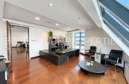 Half Floor - Studio - 2 Bathrooms for rent in The Regal Tower - Business Bay - Dubai