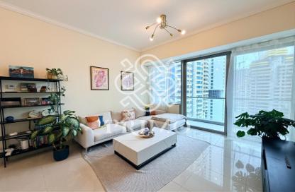 Apartment - 1 Bedroom - 2 Bathrooms for rent in Ocean Heights - Dubai Marina - Dubai