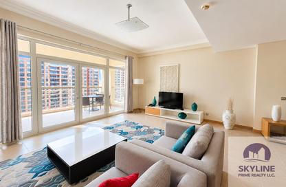 Apartment - 1 - 2 for rent in Al Das - Shoreline Apartments - Palm Jumeirah - Dubai