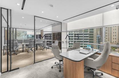 Office Space - Studio - 1 Bathroom for rent in Magnum Opus Tower - Barsha Heights (Tecom) - Dubai