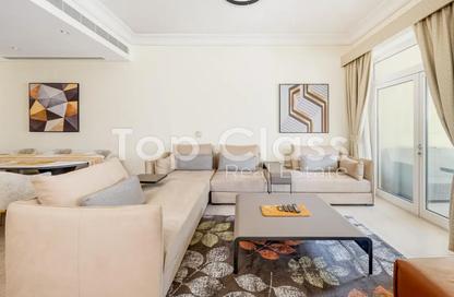 Apartment - 2 Bedrooms - 3 Bathrooms for rent in Abu Keibal - Shoreline Apartments - Palm Jumeirah - Dubai