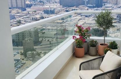 Apartment - Studio - 1 Bathroom for rent in Orient Tower 1 - Orient Towers - Al Bustan - Ajman Apartment - Studio - 1 Bathroom for rent in Orient Tower 1 - Orient Towers - Al Bustan - Ajman