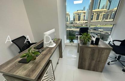 Office Space - Studio - 1 Bathroom for rent in Aspin Tower - Sheikh Zayed Road - Dubai