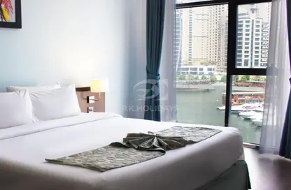 Hotel  and  Hotel Apartment - 2 Bedrooms - 1 Bathroom for rent in Signature Hotel Apartments  and  Spa Marina - Dubai Marina - Dubai