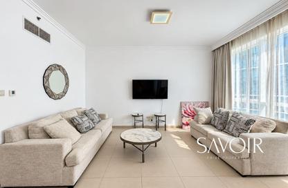 Apartment - 2 - 3 for rent in Al Bateen Residences - Jumeirah Beach Residence - Dubai