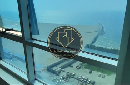 Apartment - 3 Bedrooms - 5 Bathrooms for rent in Ajman Corniche Residences - Ajman Corniche Road - Ajman