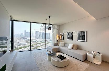 Apartment - 1 - 2 for rent in Waves Grande - Sobha Hartland - Mohammed Bin Rashid City - Dubai
